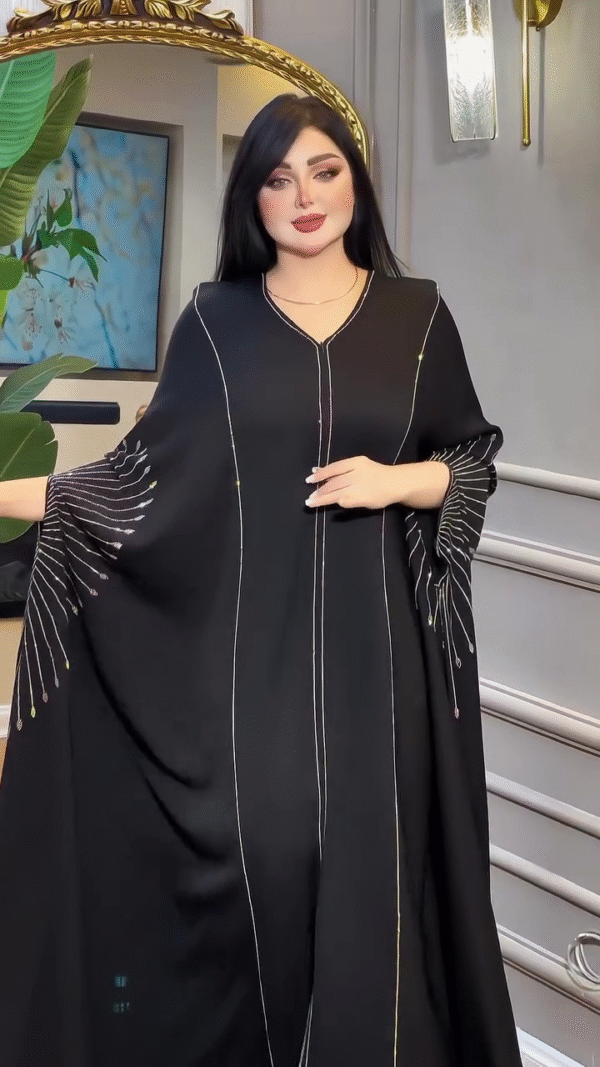 HAND STONE WORK ABAYA